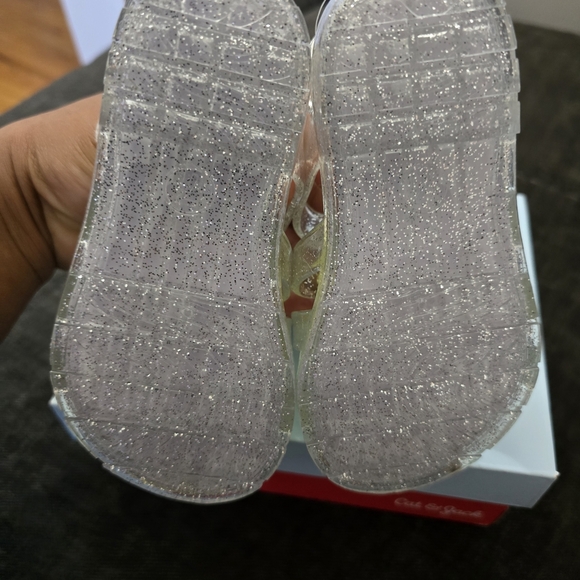 Cat & Jack Kids Lemon Sandals - Yellow and Clear - Picture 4 of 9